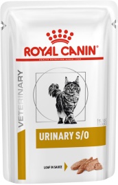 Влажный корм (паштет) ROYAL CANIN VD URINARY S/O FR диетический для кошек при заболеваниях МПС, 85 г