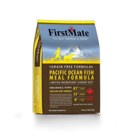 FirstMate Pacific Ocean Fish Meal Endurance/Puppy сухой беззерновой корм для щенков и взрослых собак с высокой активностью с рыбой - 2,3 кг