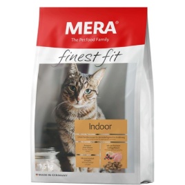 Mera Finest Fit Indoor сухой корм для взрослых кошек, живущих в помещении, с курицей - 1,5 кг