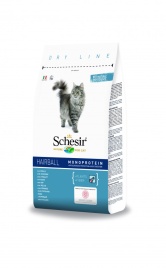 SCHESIR Hairball для длинношерстных кошек с курицей - 400 гр