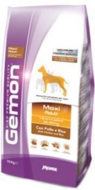 GEMON DOG MAXI корм для взрослых собак крупных пород с курицей и рисом 20 кг