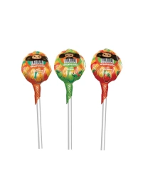 Карамель на палочке со вкусами апельсина, клубники, яблока "SWEET BAR" (ЧЕБУРАШКА) 11г