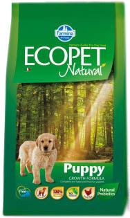 Farmina Ecopet Natural Puppy сухой корм с курицей для щенков, беременных и лактирующих сук - 12 кг фото 1