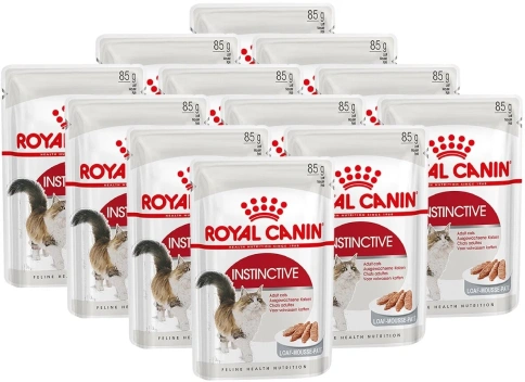 Влажный корм Royal Canin Instinctive для взрослых кошек, паштет, пауч, 85 г х 12 шт фото 3