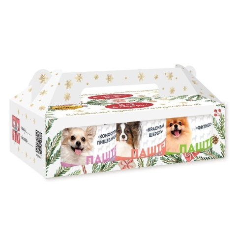 Мнямс Новогодний набор влажного корма для собак 4+2 220 г фото 1