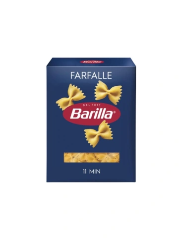 Макар. Изделия высший сорт БАРИЛЛА Фарфалле, 400г фото 1