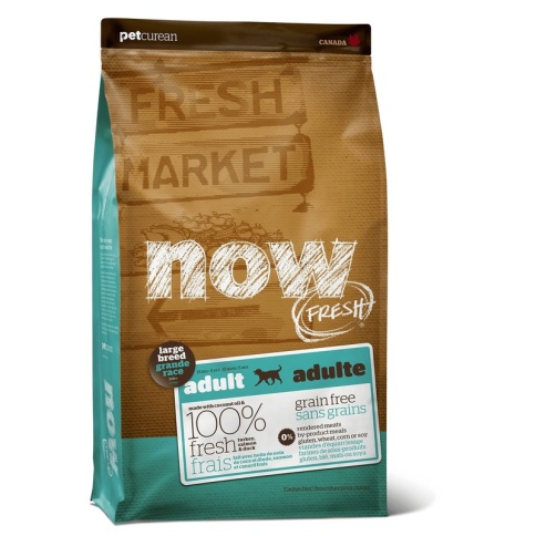 NOW Fresh Large Breed Grain Free сухой беззерновой корм для взрослых собак крупных пород с индейкой, уткой и овощами - 11.3 кг фото 2