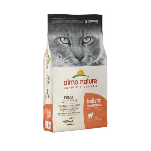 Almo Nature Holistic Adult Cat White Fish & Rice 12 кг фото 2