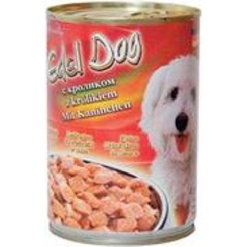 Edel Dog Кролик & Рис для собак взрослого возраста, независимо от породы - 1,2 кг х 12 шт. фото 1