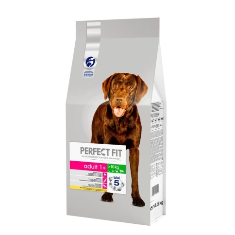 Perfect Fit сухой корм для собак средних и крупных пород с курицей - 14.5 кг фото 2