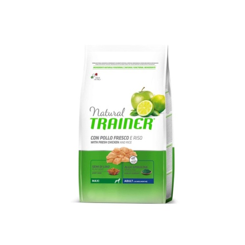 Trainer Natural Maxi Adult для взрослых собак крупных пород с курицей - 12 кг фото 2