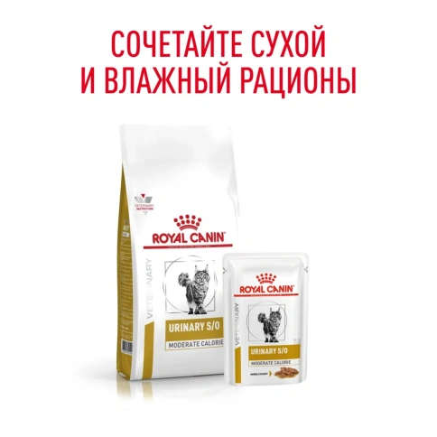 Влажный корм Royal Canin Urinary S/O для кошек при заболеваниях дистального отдела мочевыделительной системы, паштет, пауч, 85 г фото 8