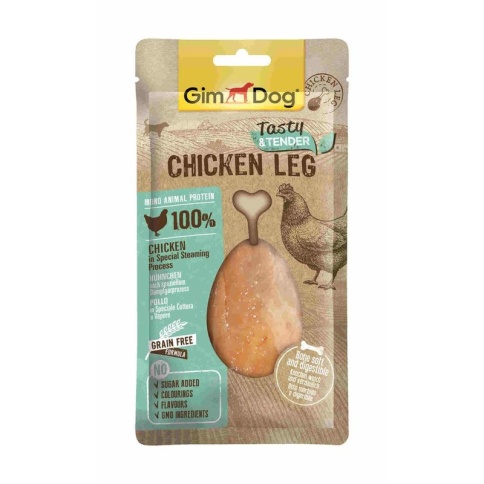 Gimborn GimDog лакомство для собак Куриная ножка - 70 г фото 1