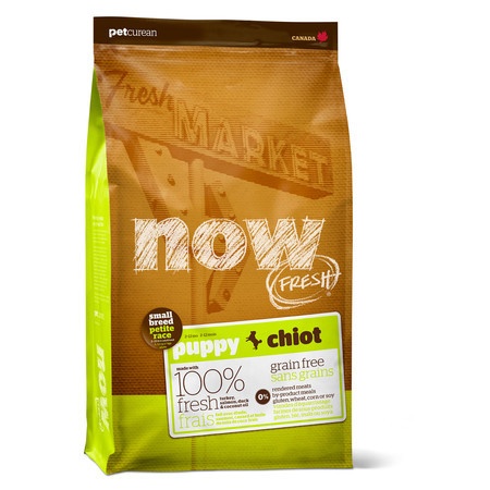 NOW Fresh Small Breed Grain Free сухой беззерновой корм щенков мелких пород с индейкой, уткой и овощами - 2,72 кг фото 1