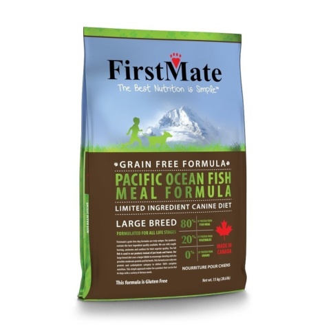 FirstMate Pacific Ocean Fish Meal Large Breed сухой беззерновой корм для взрослых собак крупных пород с рыбой - 13 кг фото 1