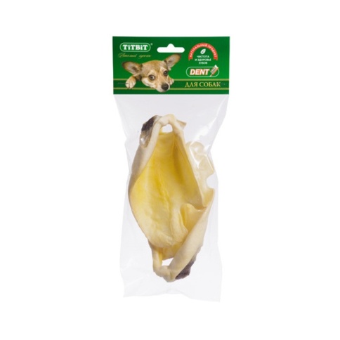 Titbit ухо говяжье 2 - мягкая упаковка фото 2
