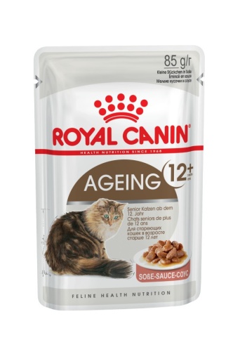 Royal Canin Feline Ageing +12 паучи в соусе для кошек старше 12 лет - 85 г фото 1