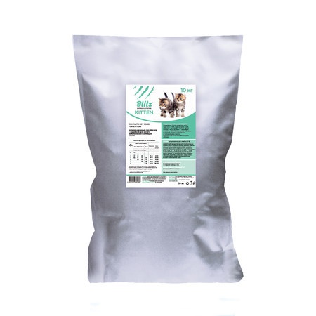 Blitz Kitten с индейкой 10 кг фото 1