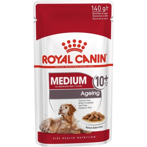 Влажный корм Royal Canin Medium Ageing 10+ для пожилых собак средних пород - 140 г фото 2
