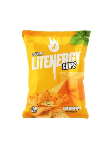 Чипсы картоф. рифл. со вк. Чеддер LIT ENERGY, 120г фото 1