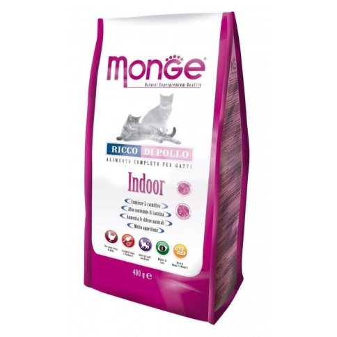 Monge Cat Indoor корм для домашних кошек 400 гр фото 2