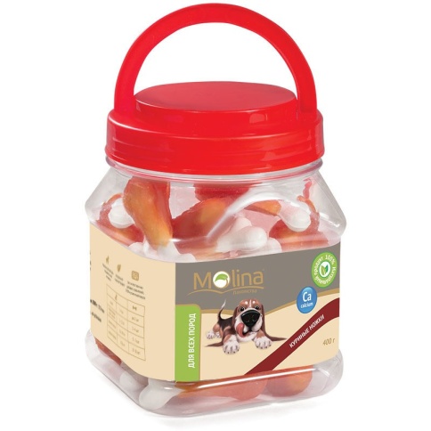 Molina лакомство для собак Куриные ножки - 400 г фото 1
