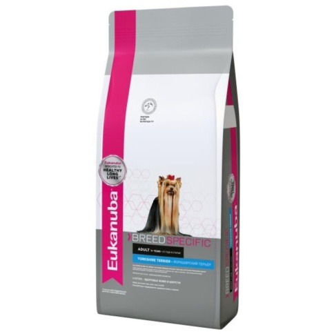 Eukanuba Dog Adult для собак породы йоркширский терьер - 1 кг фото 2