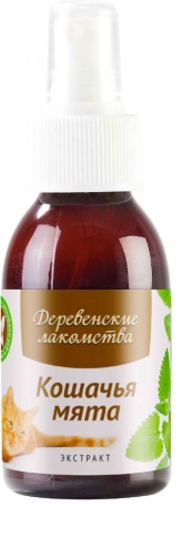 ДЕРЕВЕНСКИЕ ЛАКОМСТВА Кошачья мята Экстракт 100 мл фото 1