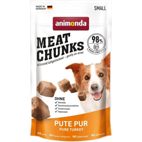 Animonda Meat Chunks Лакомство для взрослых собак средних и крупных пород с курицей - 80 г (1 шт) фото 1