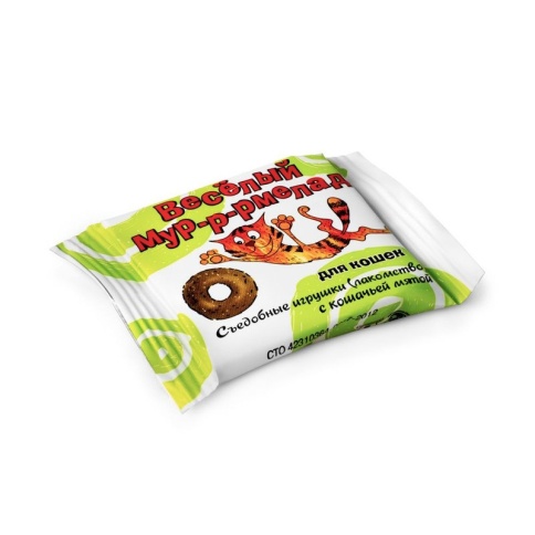 Veda лакомство для кошек съедобные игрушки с кошачьей мятой "Веселый Мур-р-рмелад" - 6 г фото 1