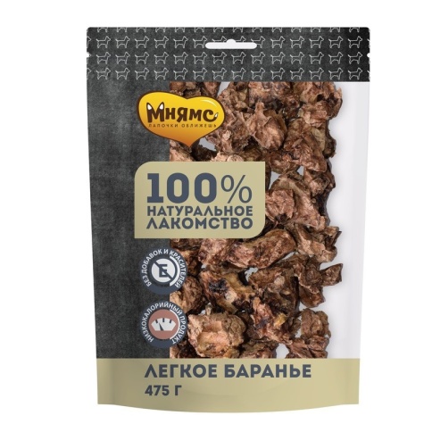 Мнямс лакомство для собак легкое баранье 475 г фото 1