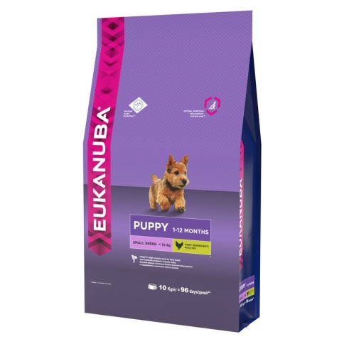 Eukanuba Puppy Small Breed для щенков мелких пород с курицей - 10 кг фото 2