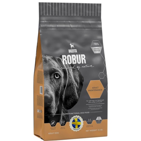Bozita Robur Adult Maintenance сухой корм для взрослых собак всех пород с курицей - 13 кг фото 2
