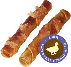 Деревенские лакомства Утиные твистеры 2 шт 90 г фото 1