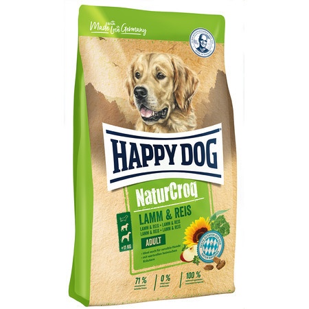 Happy Dog Premium NaturCroq Lamm & Reis для собак с ягненком и рисом - 15 кг фото 1