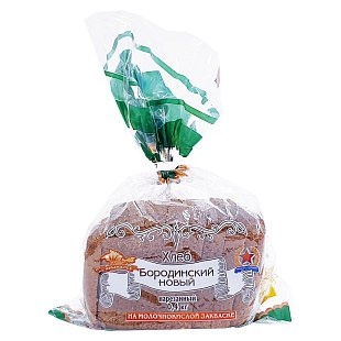 Хлеб Бородинский 0,400 новый форм, уп фото 1