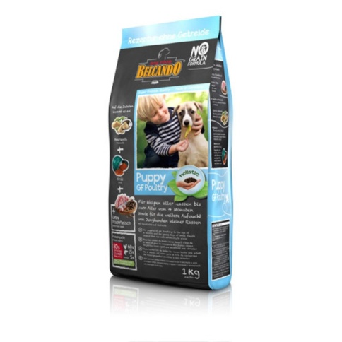 Belcando Puppy GF Poultry сухой корм с птицей для щенков в возрасте до 4 лет, склонных к аллергии - 1 кг фото 2