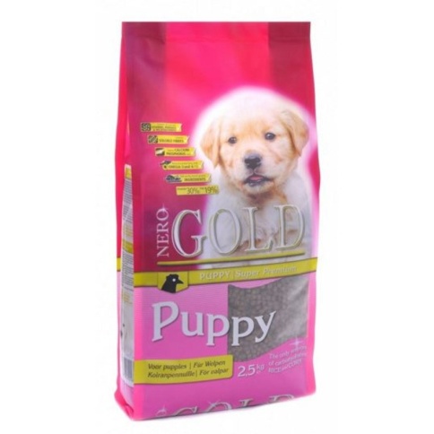 Корм для щенков Nero gold puppy 30/19 с курицей и рисом - 18 кг фото 2