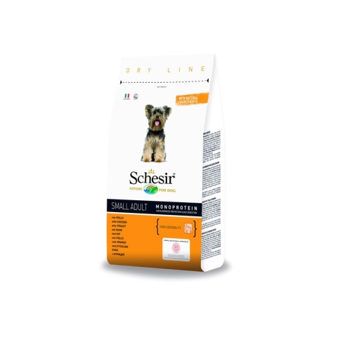 SCHESIR Dry Line для собак мелких пород с курицей - 2 кг фото 2