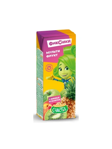 Маленькое счастье 0.2л Мультифрукт нектар фото 1