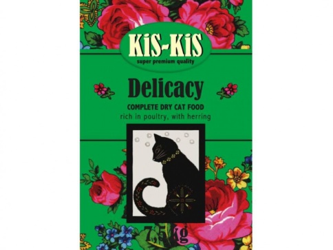 KiS - KiS Delicacy корм для взрослых кошек с гусем, ягненком, рыбой - 7.5 кг фото 1