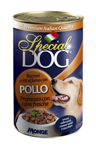 Special Dog консервы для собак кусочки курицы 820 г фото 1