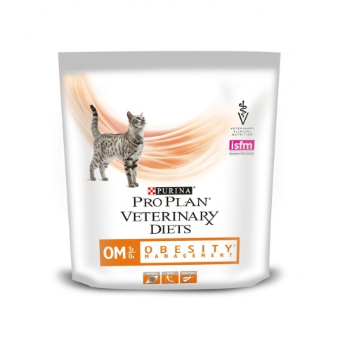 Purina Pro Plan Veterinary diets OM Obesity Management для взрослых кошек при ожирении 350 г фото 2