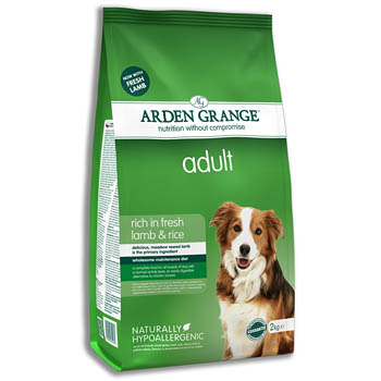 Arden Grange Adult Lamb & Rice Canine для взрослых собак всех пород с ягненком - 12 кг фото 1