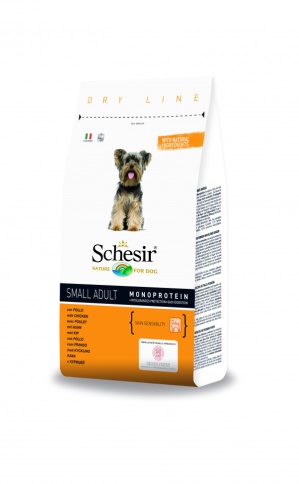 SCHESIR Dry Line для собак мелких пород с курицей - 800 гр фото 1