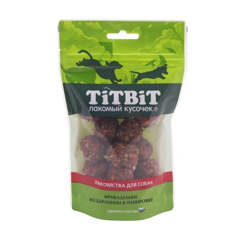 TiTBiT Колбаса Деревенская для собак, золотая коллекция - 80 г фото 1