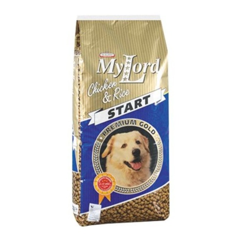 Dr. Alder's My Lord Premium Gold Start для щенков и молодых собак, беременных и кормящих сук с мясом птицы и рисом -15 кг фото 1