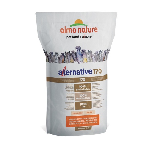 Almo Nature Alternative 170 Chicken & Rice M-L 9,5 кг фото 1
