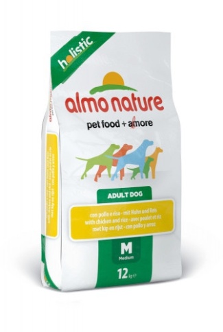 Almo Nature Holistic Adult Dog Medium & Chicken 12 кг фото 1