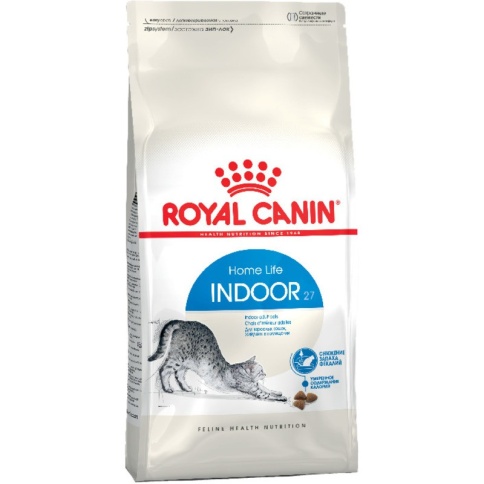 Royal Canin 27 для кошек, живущих в помещении, для снижения запаха стула 4 кг фото 2